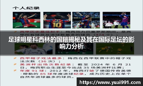 足球明星科西林的国籍揭秘及其在国际足坛的影响力分析